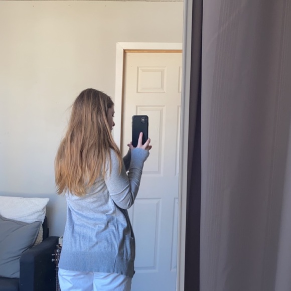 Grey Cardigan with buttons - Picture 9 of 9